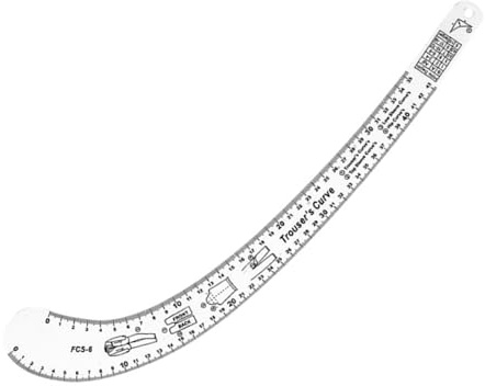 Righello curvo francese per sartoria abbigliamento modello progettare cucito righello strumento di misurazione trapuntatura