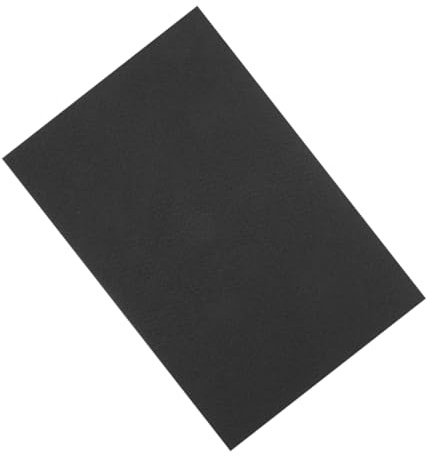 TOPBATHY High Temperature Resistant Carbon Felt Pad 300x200x10mm Fire Retardant Welding Blanket for Welders Corrosion Resistant Graphite Insulation