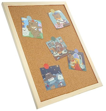 OSALADI 1 Satz Kreatives Korkboard Wiederverwendbare Pinnwand für Nachrichten Fotos und Dekoration für Büro Zuhause und Kindergarten Multifunktionales Memo Board