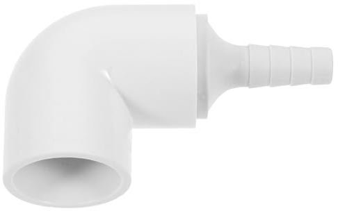 GLEAVI Connettore per Giardino Idroponico in PVC, Raccordo Tubi Flessibili da Giardino Adattatore per Impianti Irrigazione, Accessorio Resistente per Uso Residenziale e Commerciale