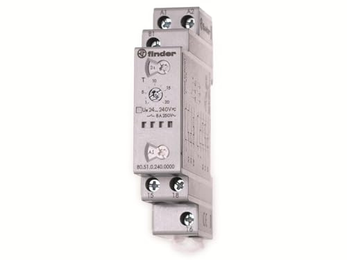 Finder Serie 80 – Timer modulare 1 contatto commutato 240 V