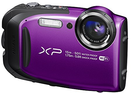 Fujifilm XP80 FinePix Digital Camera - Purple (16.4 MP, 5x Optical Zoom)