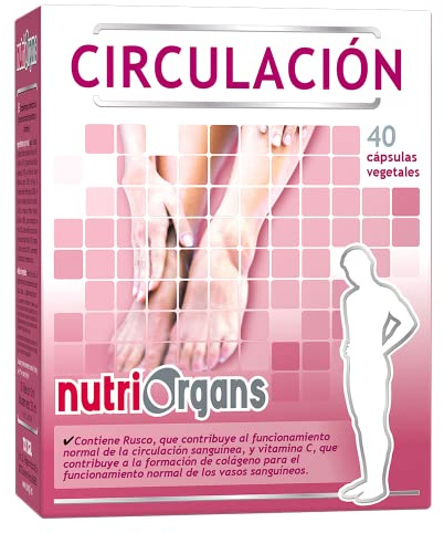 Nutriorgans Circulacion 40 comprimidos de Tongil