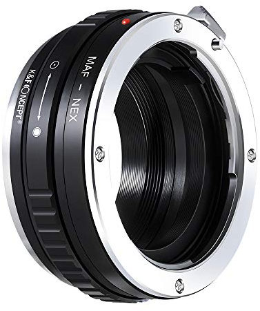 K&F CONCEPT Lens Mount Adapter Compatible for Sony Alpha Minolta AF A-Type Lens to NEX E-Mount Mirrorless Camera