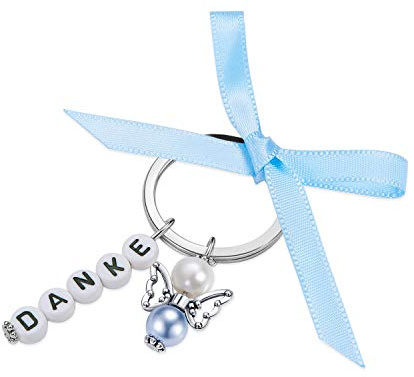 KyndOccasion 15 Stück + 15 Organza Beutel Gastgeschenke Hochzeit Taufe Weihnachten Geburtstag Kommunion Konfirmation Geschenk für Gäste Anhänger