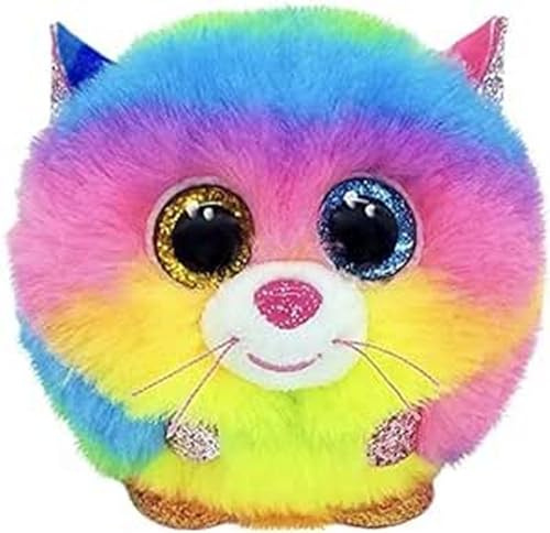 TY 2007540 Gizmo Katzenpuffies Cat plüsch, Mehrfarbig
