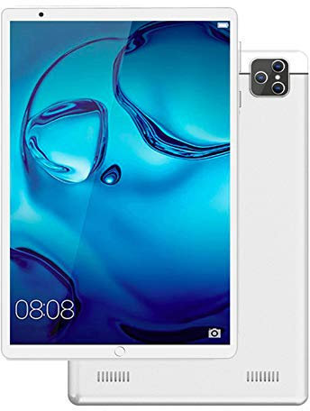 Tableta 8 Pulgadas,Tableta Android con 16GB ROM,Dual Sim, Cámara Dual 0.3MP + 2MP,Procesador Quad Core,Pantalla 1280x800 IPS HD,WiFi Bluetooth GPS(Oro)