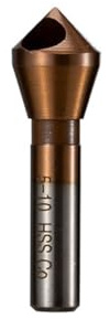 Countersink Drill Bits HSS M2 M35 Cobalt Deburring 90 Degree Chamfering Hole Type Cutter(2-5 5-10 10-15 15-20mm)(M35 Cobalt,5-10mm)