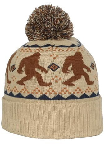 Outdoor Cap Sasquatch Pom Beanie Hat, Oatmeal