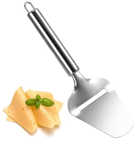 XiangSKY Cheese Slicer Stainless Steel Cheese Slicer for All Types of Cheese - Non-Stick Cheese Shaver - for Kitchen Cooking
