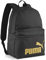 PUMA PUMA PHASE Backpack, Unisex Klassische Rucksäcke, PUMA Black-Gold-No.1 Logo, OSFA - 091164