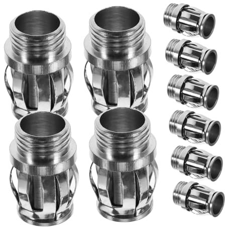 Hoement 10stücke Fassungsbefestigung Metall Lampe Buchse Clip Fixer Halter Lampenfassungsclip Zubehör Befestigungswerkzeug