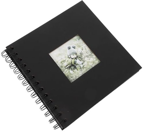 JEWEDECO Fotoalbum Mini-Scrapbook für Fotos Fotokartenalbum Diy-Fotobuch zum Selbstgestalten Album für Sofortbilder Langlebig und Dekorativ