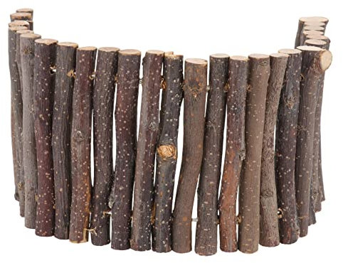 DRESSOOS 1stück Holz Hamsterzaun Umweltfreundliches Spielzeug Für Kleintiere Geeignet Als Rückzugsort Für Hamster Schildkröten Und Andere Kleine Haustiere Installieren
