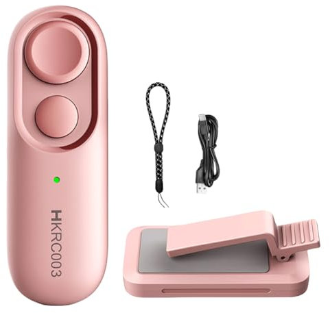 Remote Control Page Turner for Kindle Paperwhite, Oasis, and Scribe eReaders – Clicker for i-Pad Tablets, Ideal for Reading Novels and Remote Triggers for Phone Camera Video Recording