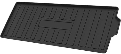 TUCKBOLD Flat Face Cargo Liner Rear Trunk Mat Trunk Cargo Luggage Boot Tray Mat Vertical Stripes Pattern for BMW X7 (G07) 2019-2025 Anti-Slip