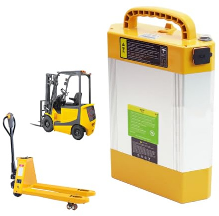 JHKJ Batterie pour Chariot élévateur électrique 48 V 15 Ah/20 Ah, Batterie pour transpalette électrique 24 V 28 Ah, Batterie Lithium-ION 1000 W pour Chariot logistique d'entrepôt,B,24V 28Ah