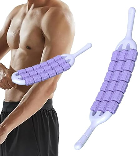 Rodillo de Masaje para Piernas Equipo de Ejercicio y Relajación | Rodillos Masaje Duraderos Para Corredores Duradero Ejercicio Entrenamiento Relajación Corredores Pierna Muslos Espalda