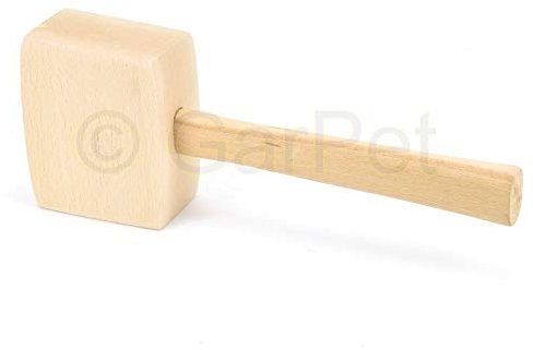 Holzhammer Hartholz ECKIG Schreiner Holz Klüpfel Tischler Hammer 500 g