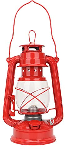 Natudeco Lampes à pétrole rétro Lanterne tempête vintage Lampe à huile vintage avec poignée Lanterne de table Lampe à huile pour la maison le camping