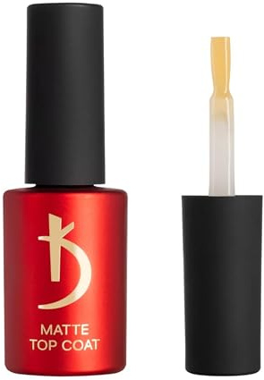 Kodi Professional Top Coat Semipermanente para uñas - 7ml - Capa Superior Esmaltes Semipermanentes - Mate - Top Coat Gel UV LED - Veloure Matte