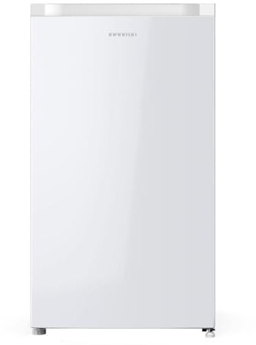 INFINITON Congelador Vertical CV-85L8BDL, D, 64 Litros, 85 cm de Altura, Puerta Reversible, Blanco