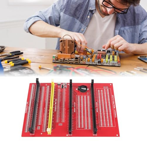 Tester di Memoria RAM DDR4, Tester di Memoria DDR3 / DDR4 / DDR5UDMM / DDR5RDIMM 4 in 1, per il Fissaggio di Computer Desktop e Server