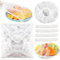 300 Pezzi Sacchetti Con Elastico,Sacchetti Di Conservazione Freschi,Sacchetti Elastici Trasparenti,Riutilizzabile Sacchetti Copri Alimenti,Sacchetti Per Conservare Freschi Per Alimenti.