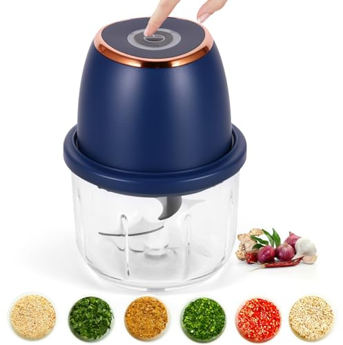 Electric Garlic Chopper for Onion Vegetable Garlic Fruit Chili Meat