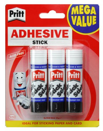 Pritt Klebestift Medium (20 g) 3 Stück