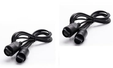 RBrothersTechnologie 2 câbles d'extension pour manette N64 Nintendo 64 - 1,8 m - Accessoires manette jeu Nintendo 64