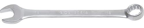 BGS 30518 | Maul-Ringschlüssel | SW 18 mm | Gabelringschlüssel