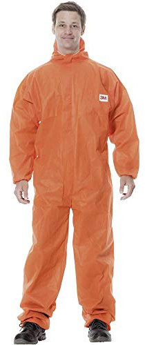 3M™ 4515 Traje de protección, naranja, tipo 5/6, talla XXL - Pack de 20 Unidades
