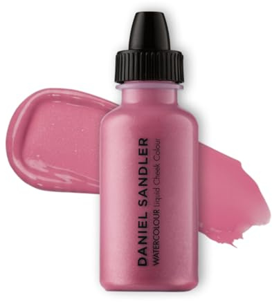 Daniel Sandler WATERCOLOUR LIQUID BLUSH 'SO PRETTY' – Lightweight, Buildable, Water-Resistant Formula for Cheeks, Lips & Eyes