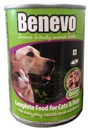 Benevo Veganes Duo Nassfutter 12x354g - Für Hund und Katze, Hypoallergenes