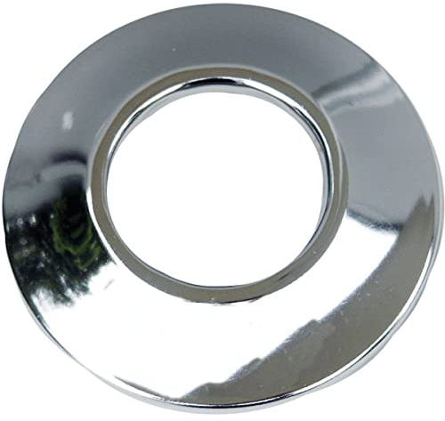 Larsen Supply 03-1537 Sure Grip, brida poco profunda cromada, se adapta a tubos de hierro de 1 pulgada, cardado, cantidad 6