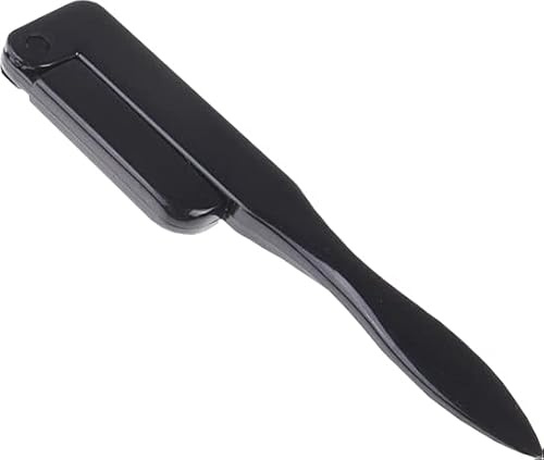 Peigne à cils pliable, séparateur de mascara pliable avec dents en acier inoxydable recommandé pour les extensions de cils