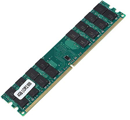 Yunir PC2-6400 DDR2 Módulo de Memoria de Gran Capacidad de 4GB 800MHz Transmisión de Datos de Alta Velocidad RAM para computadora de Escritorio