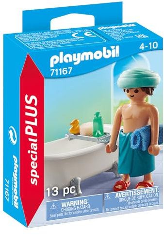Playmobil Special Plus 71167 Homme et baignoire