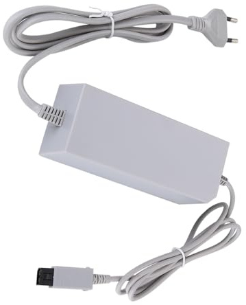Cavo Adattatore di Alimentazione, 50-60Hz Tensione di Ingresso Frequenza Cavo di Alimentazione per Wii 110‑240 V Tensione di Uscita 12 V