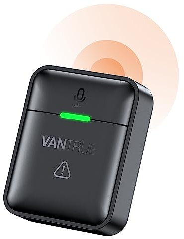 VANTRUE Telecomando wireless Element dashcam auto serie, E1 Pro/E2/N2X/N4 Pro/N4S/N5/N5S/S1 PRO MAX dash cam, per la registrazione rapida e il blocco video in caso di emergenza.