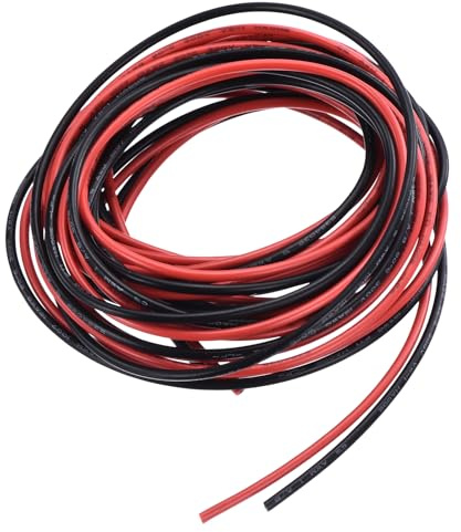 QUARKZMAN 18 Calibre PVC Cable de Conexión Flexible 3 metros Negro Y Rojo