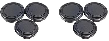 2 set 3 Pcs Universal Snap-on Front Lens Cap for Mini DV Camcorder Black 34mm
