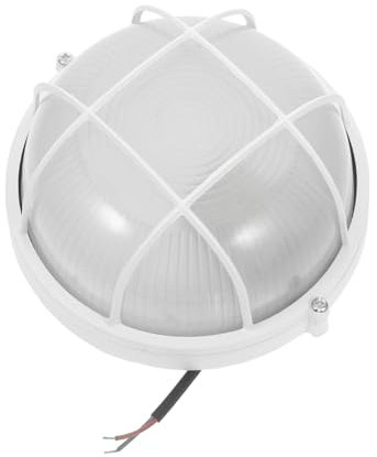 SOLUSTRE Saunaleuchte Dampfbad Glaslampe E27 Saunaraumbeleuchtung Sauna Zubehör Aluminium Glas Robuste Lampe Für Sauna Dampfbad Kellerbeleuchtung