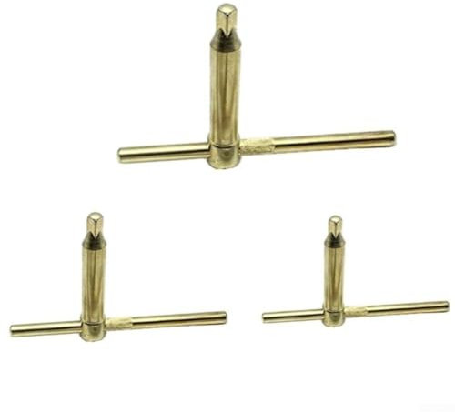 Drehfutter-Werkzeuge, T-förmiger Schraubenschlüssel für 10 mm, 12 mm, 14 mm Bohrmaschinen, aus 40CR-Material (12 mm)