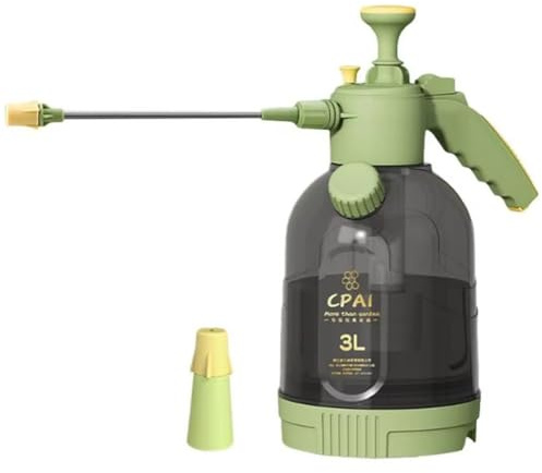 Ymxygz Pulverizador De Jardín a Presión Manual Multifunción De 3 litros, Pulverizadores a Presión con Bomba De Agua, Botella Pulverizadora para Limpieza del Hogar