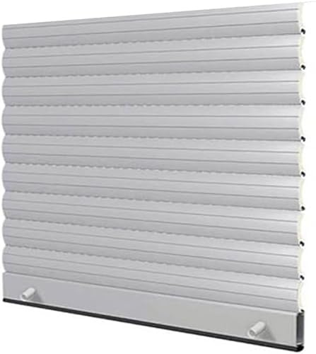 Stores enrouleurs Aluminium sur Mesure – Lames Courbe 45 mm – Installation Facile – PERTONI TENDE (Hauteur 110cm x Largeur 90cm)