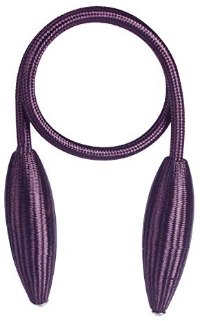 NDLHXKFRP Fermacurtaini, Confezione da 2 Fermatenda for Tende, Forma Arbitraria, Multicolore(Purple)
