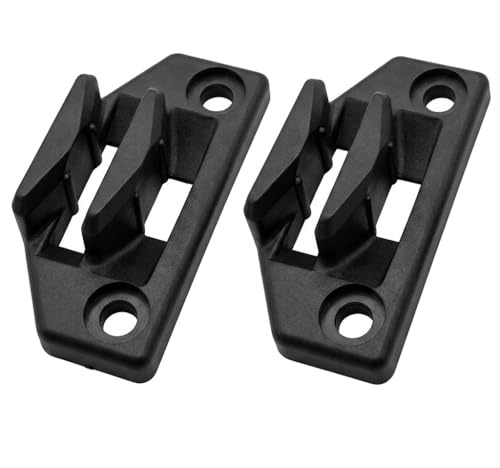 CR-MOESANCO® Pack 2 Base Cierre Ventana Caravana Poliplastic Termoplástico | Repuesto de anclaje para compás de autocaravana que recupera la seguridad y cierre en ruta.