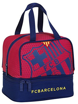 F.C. Barcelona 2018 Federmäppchen 25x8x20 Centimeters Blau/ Granit